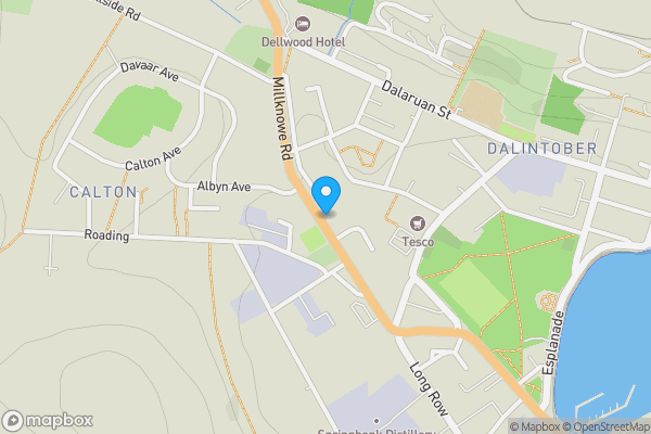 Map location for Former Campbeltown Police Station Castlehill, Campbeltown, PA28 6HA