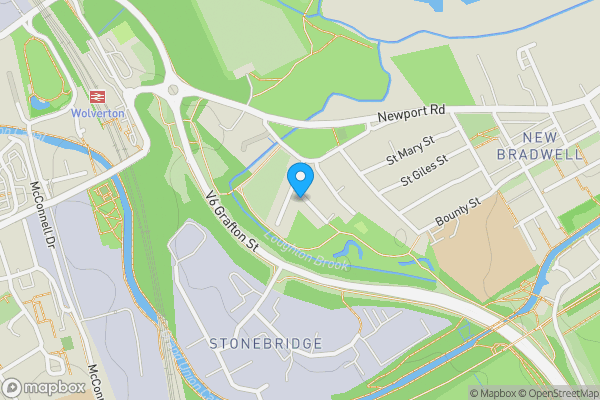 Map location for 6 Wallace Street, New Bradwell, Buckinghamshire, MK13 0AR