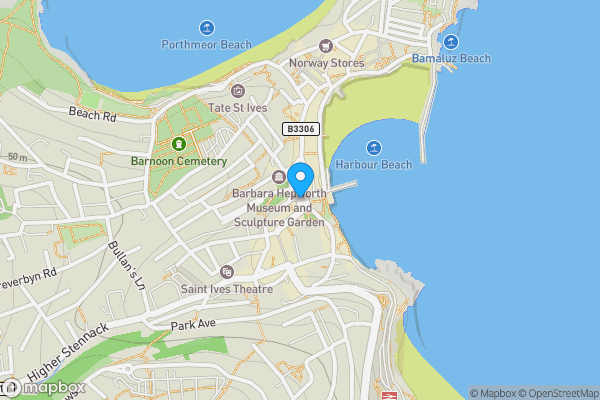 Map location for 3 Cheriton House, Market Place, St Ives, TR26 1RZ TR26 1RZ