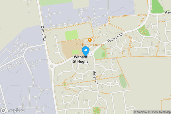 Map location for Warren Lane, LINCOLN, Lincolnshire, LN6 9US