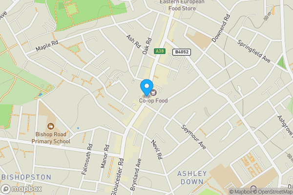 Map location for Douglas Road, Horfield, Bristol, BS7 0JD