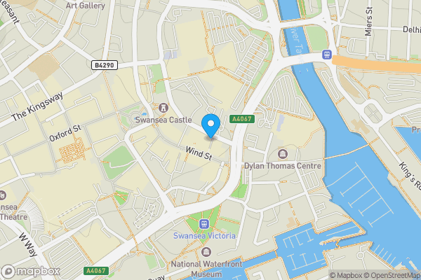 Map location for 8 Strand, Swansea, Swansea, SA1 2AE