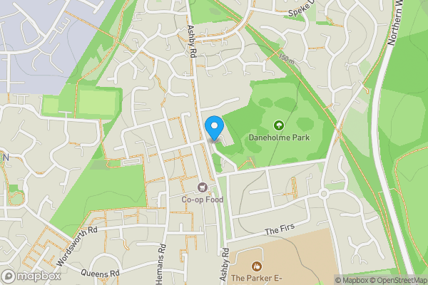 Map location for 27 Daneholme Close, Daventry, Northamptonshire, NN11 0PN