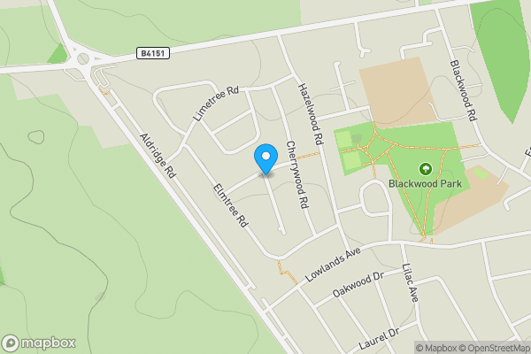 Map location for Planetree Road, SUTTON COLDFIELD, West Midlands, B74 3SP
