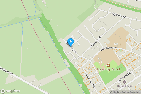 Map location for Melverley Drive, CHESTER, Cheshire, CH1 5AH