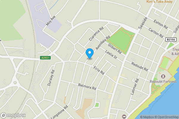Map location for 4 Avondale Road, Eastbourne, BN22 8JN