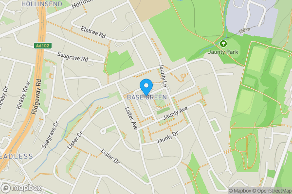 Map location for Jaunty Way, Sheffield, South Yorkshire, S12 3DZ