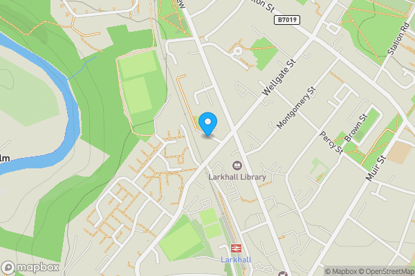 Map location for 19-21 Raploch Street, Larkhall, ML9 1DL
