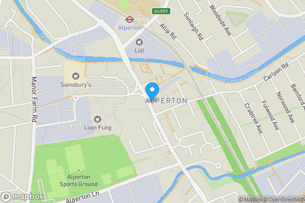 Map location for 255-261 Ealing Road, Wembley HA0 1ET