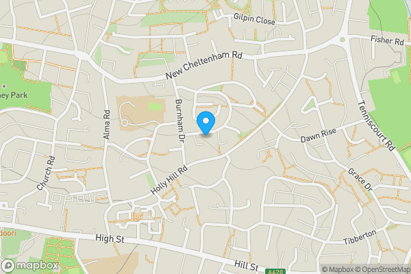 Map location for 9, Hunters Drive, Kingswood, Bristol, BS15 4DU