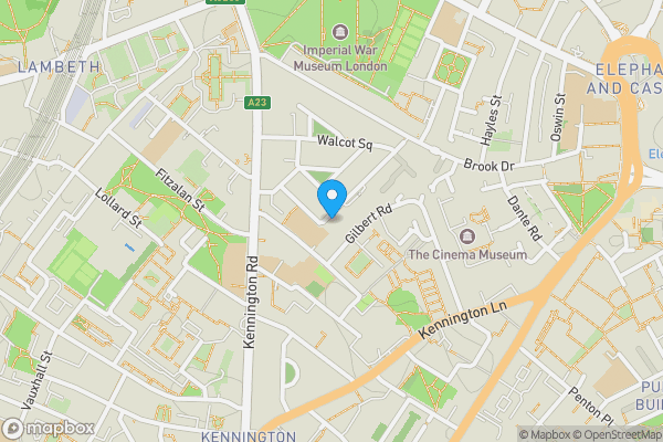 Map location for Flat 2 71 Monkton Street, London, SE11 4TX