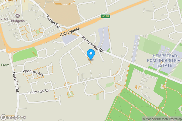 Map location for 5 The Close, Holt, Norfolk, NR25 6DD