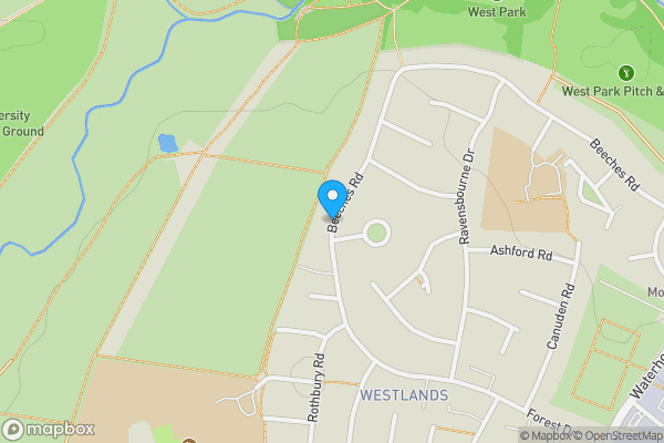 Map location for Beeches Road, CHELMSFORD, Essex, CM1 2SA