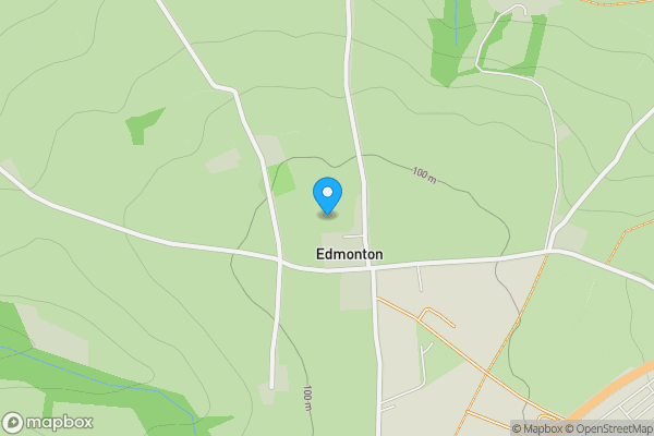 Map location for Edmonton, Wadebridge, Cornwall, PL27 7JA