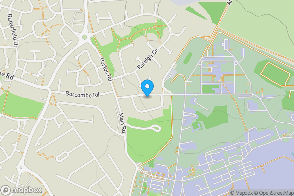 Map location for 7 Milton Road Amesbury, Salisbury, Wiltshire, SP4 7LB