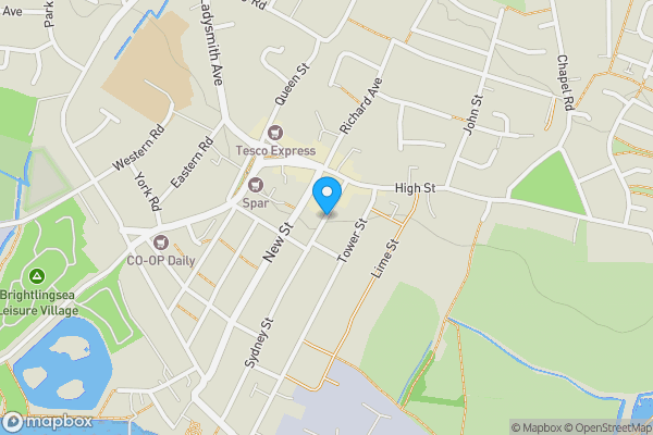 Map location for Sydney Street, COLCHESTER, Essex, CO7 0BG