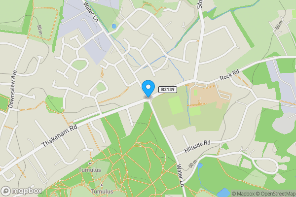 Map location for Water Lane, Pulborough, West Sussex, RH20 3NN