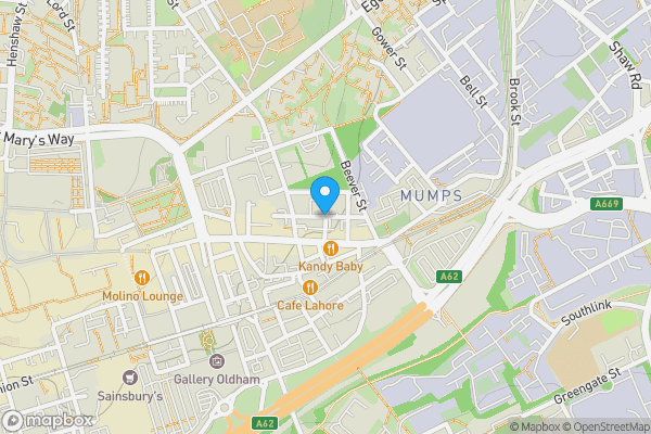 Map location for Scholes Street, OLDHAM, Lancashire, OL1 3FZ