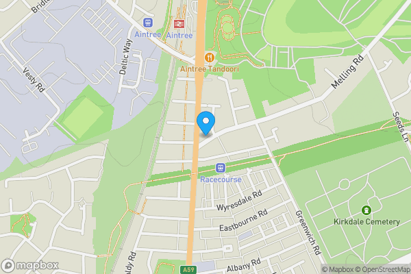 Map location for 1 Melling Road, Liverpool L9 0LE