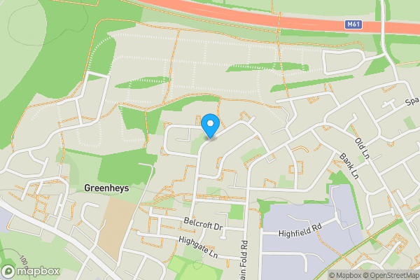 Map location for Greenheys Road, Manchester, Lancashire, M38 9TQ