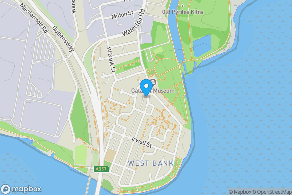 Map location for 20B Mersey Road, Widnes, Cheshire WA8 0DG