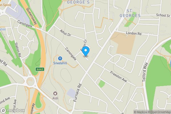 Map location for Manor Drive, TELFORD, Shropshire, TF2 9DJ