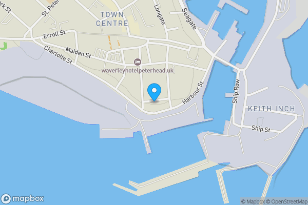 Map location for 10B Wallace Street, Peterhead, AB42 1DF