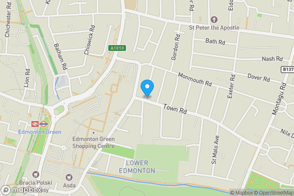 Map location for 69 Town Road London, N9 0SJ
