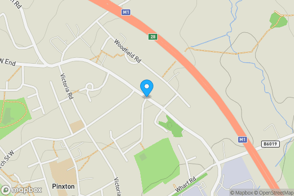 Map location for Town Street, NOTTINGHAM, Nottinghamshire, NG16 6HN