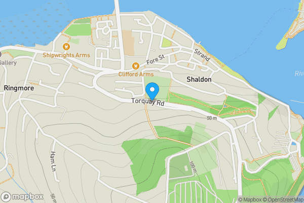 Map location for Melrose, Torquay Road, Shaldon, Teignmouth, Devon, TQ14 0BQ