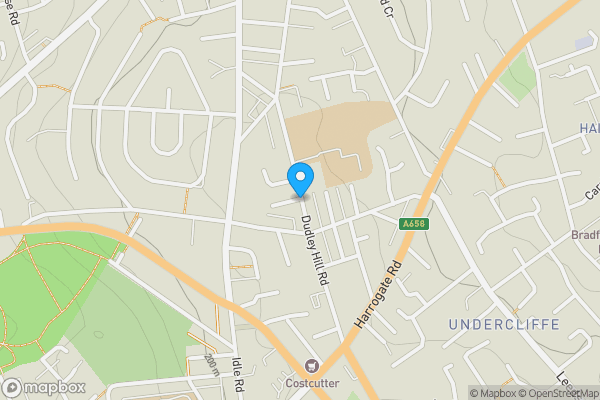 Map location for Dudley Hill Road, BRADFORD, West Yorkshire, BD2 3DH