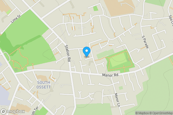 Map location for 6 Park Street, Ossett, West Yorkshire, WF5 0JZ