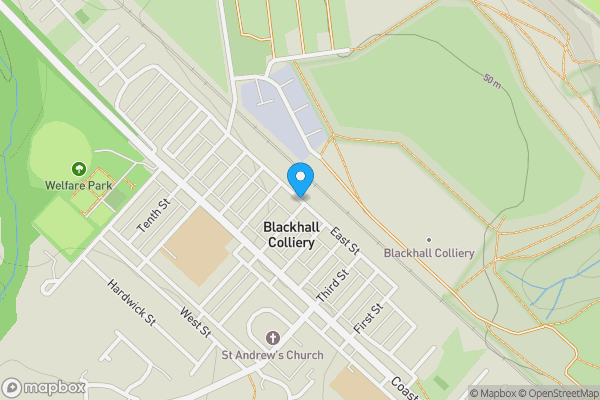 Map location for Chimneys Hotel, East Street, Blackhall Colliery, Hartlepool, County Durham TS27 4HA