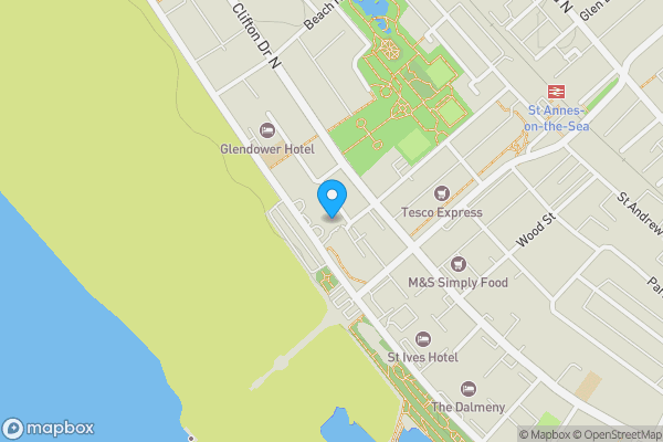 Map location for 6 Sandy Knoll, 8 North Promenade, Lytham St. Annes, Lancashire FY8 2NQ