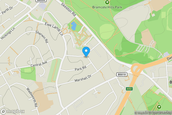 Map location for 15 Stanley Drive, Bramcote, Nottingham, NG9 3JY