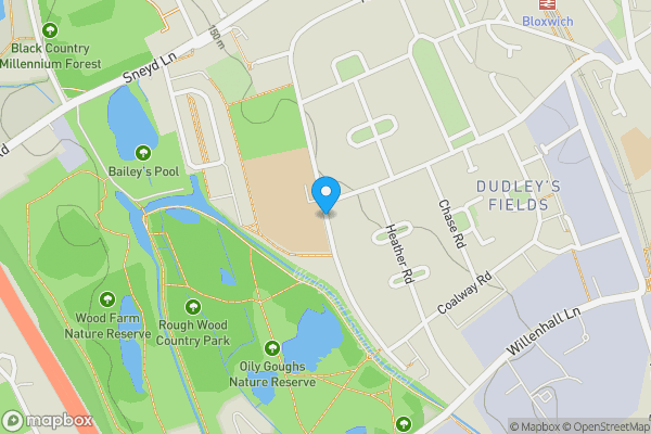 Map location for Ashley Road, Walsall, West Midlands, WS3 2QF