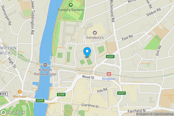 Map location for Earlsfield House, Royal Quarter, Kingston Upon Thames, Surrey, KT2 5BG