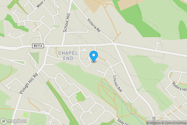 Map location for 67 Chancery Lane, Nuneaton, Warwickshire, CV10 0PD