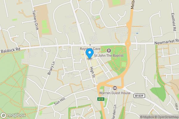 Map location for High Street, ROYSTON, Hertfordshire, SG8 9AG