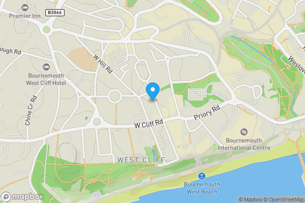 Map location for Devon Towers, 58 62 St Michael's Road, Bournemouth, BH2 5ED