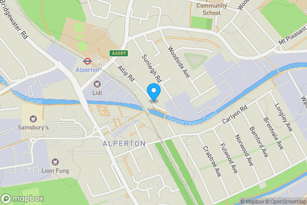 Map location for Flat 4 Fairbanks Court, Atlip Road, Wembley, Greater London, HA0 4GJ