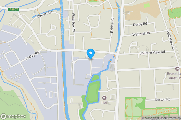 Map location for 113 Cowley Mill Road, Uxbridge, UB8 2QB