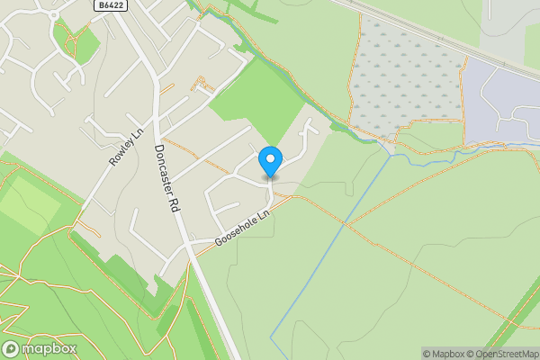 Map location for Site  adjacent to Caddon Avenue, South Elmsall, Pontefract, Wakefield, West Yorkshire, WF9 2WJ