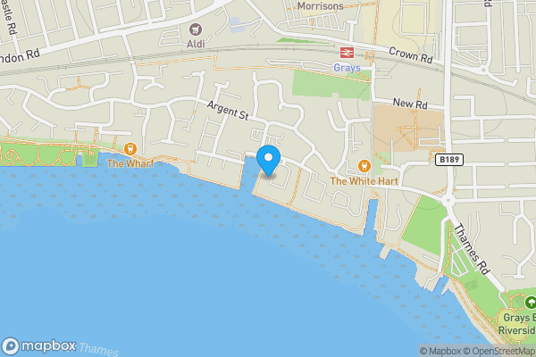 Map location for 63 Timber Court, Grays, Essex, RM17 6PW