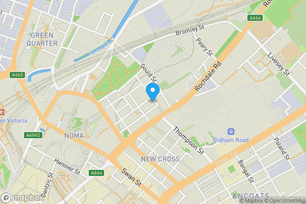 Map location for Apartment 308 Skyline Chambers, 5 Ludgate Hill, Manchester, M4 4TG