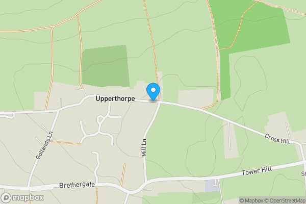 Map location for Ulverton, Upperthorpe Road, Westwoodside, Doncaster, Lincolnshire DN9 2AQ