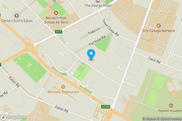 Map location for 10 Lime Tree Road, Norwich, Norfolk, NR2 2NQ