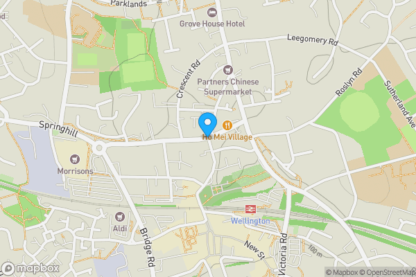 Map location for Vineyard Road, TELFORD, Shropshire, TF1 1HA