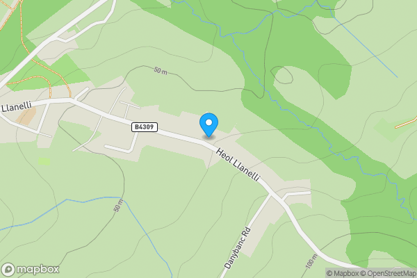 Map location for Heol Llanelli, Pontyates, Llanelli, Dyfed, SA15 5UH