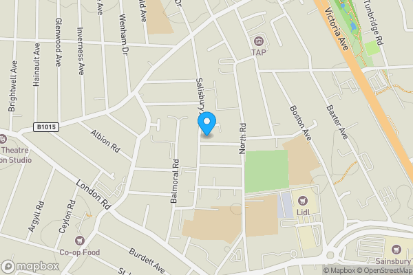 Map location for Sea, Essex, SS0 7AX